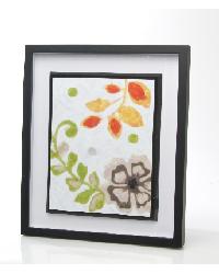 Sydney Gray Hibiscus Framed Wall Art