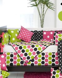 bedding,baby bedding,crib bedding,girls baby bedding,girls crib bedding,polka dot baby bedding,polka dot crib bedding,polka dot bedding,kids bedding,contemporary baby bedding,modern baby bedding
