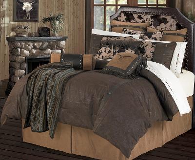 homemax imports,caldwell collection,western bedding,cabin bedding,rustic bedding,designer bedding,discount bedding,comforter sets,luxury bedding,bedding,cheap bedding,bedding sets,bed linens,bedding collections,cow bedding,steer bedding,cow hide bedding Caldwell Comforter Set