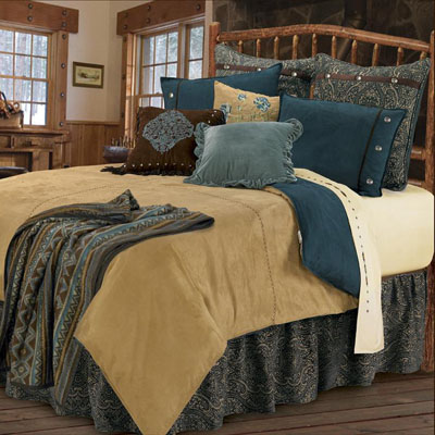 Lodge Bedding  on Set Lodge Bedding   Bedding Sets   Lodge And Western Comforter Sets