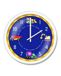 Under Construction Wall Clock
