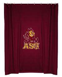 Arizona State Sun Devils Locker Room Shower Curtain