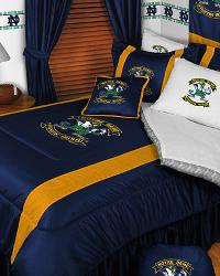 Notre Dame Fighting Irish Sidelines Bedding by  Sports Coverage, Inc. 
