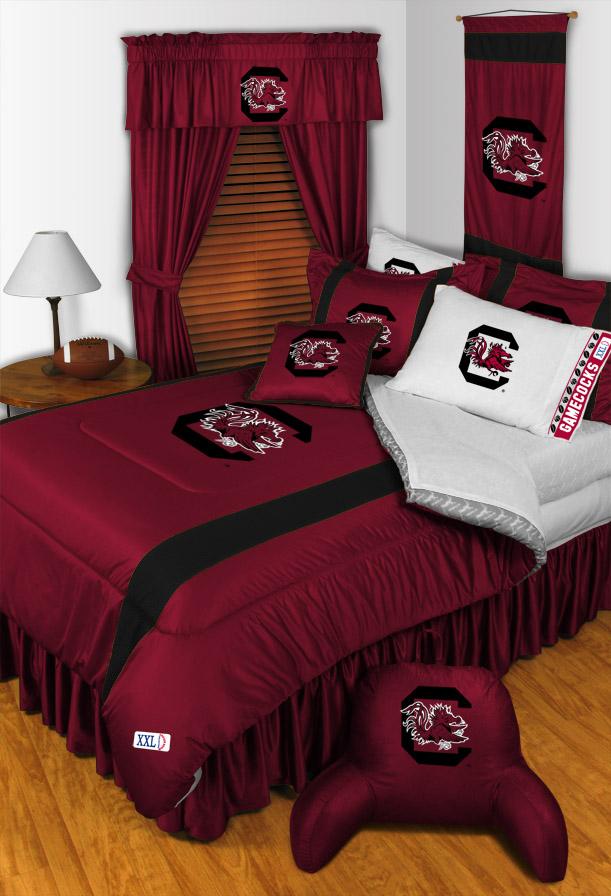 South Carolina Gamecocks Sidelines Bedding InteriorDecorating