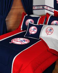 bedding,sports bedding,mlb bedding,baseball bedding,major league baseball bedding,bedding comforter,new york yankees,new york yankees bedding,yankees bedding