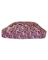 Zebra Pink Pet Bed