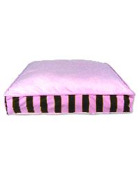Bubble Gum Stripe Pet Bed