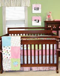 bedding,baby bedding,crib bedding,bedding sets,crib bedding sets,infant bedding,cupcake baby bedding,cupcake crib bedding,cupcake crib set,cupcake baby set,party baby bedding,garden party baby bedding,nursery bedding,cupcake nursery bedding