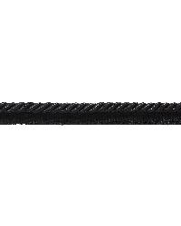 5/16 in Cord with Lip Black