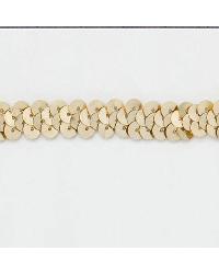 3/8in Stretch Sequin Trim Gold