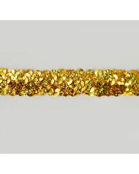 1in Starlight Sequin Trim Gold