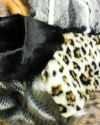 Faux Fur - Fake Fur - Animal Print Fabric