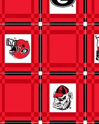 Georgia Bulldogs Vinyl Tablecloth College Vinyl