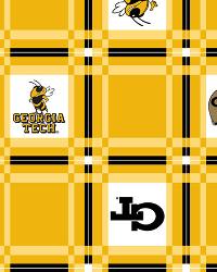 Georgia Tech Vinyl Tablecloth College Vinyl