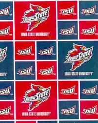 Iowa State Cyclones Cotton Print College Cotton Print