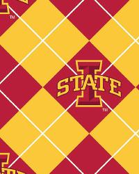 Iowa State Cyclones Argyle Fleece by  Foust Textiles Inc. 