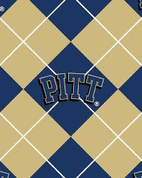 Pittsburgh Panthers Argyle Fleece by  Foust Textiles Inc. 