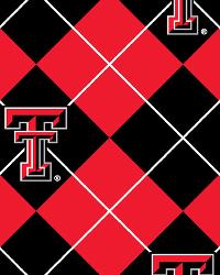 Texas Tech Red Raiders Argyle Fleece by  Foust Textiles Inc. 