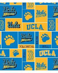 UCLA Bruins Block Fleece by  Foust Textiles Inc. 