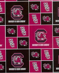 South Carolina Gamecocks Cotton Print College Cotton Print