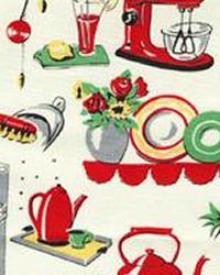 Fifties Kitchen Cream Michael Miller 2009