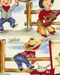 Lil Cowpokes Denim Michael Miller 2009