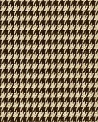 Houndstooth Chocolate Linen by  Premier Prints 