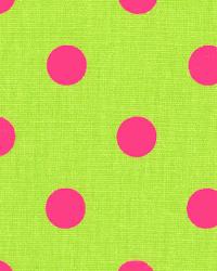 Polka Dots Chartreuse Candy Pink by  Premier Prints 