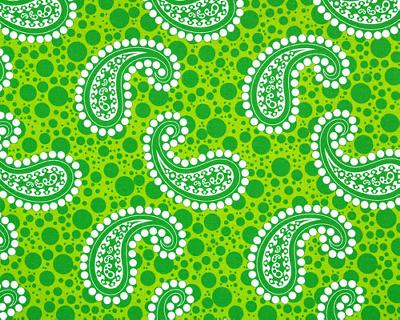 Premier Prints Spiral Chartreuse in Premier Prints - Cotton Prints Green Drapery-Upholstery Cotton Modern Paisley Funky Retro   Fabric