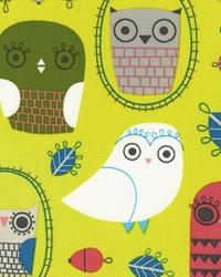 Critter Community Crazy Birds Bermuda by  Alexander Henry 