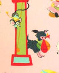 Rock-A-Bye-Rhymes Pink Alexander Henry