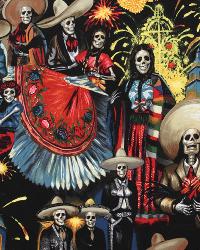 Fiesta de San Marcos Midnight New Alexander Henry Fall 2012