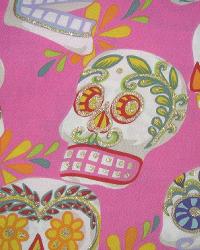 Calaveras-Glitter Pink Alexander Henry