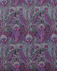 Regent Peacock Black Pink by  Alexander Henry 