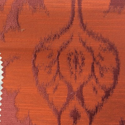 American Silk Mills Asbury Poppy in 2021 adds Orange Multipurpose Cotton  Blend Modern Contemporary Damask   Fabric