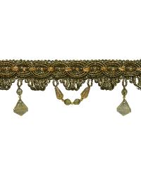 3 in Bead Tassel Fringe Olive/Beige