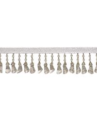 1 5/8 in Fancy Bead Fringe Clear