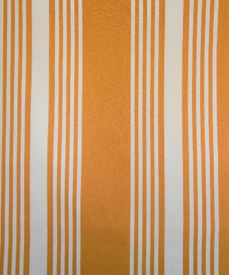 Duralee 21017 35 Tangerine in Oceanview Drapery-Upholstery Cotton Wide Striped   Fabric