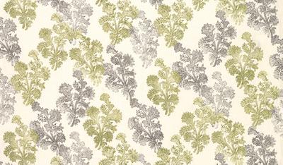 Duralee 21039 257 in John Robshaw Print Drapery-Upholstery Linen Printed Linen  Floral Linen   Fabric