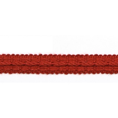 Europatex Trimmings Le Lin Braid Rouge in Le Lin Red Linen  Blend Red TrimsGimp Trim