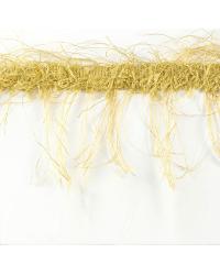 3 1/2in Eyelash Trim Gold