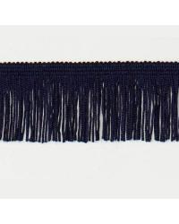2in Chainette Fringe Navy Blue