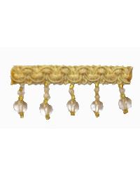 202100 Braid with Acrylic Beads Buttercup