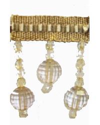 202145 Braid with Acrylic Beads Dune