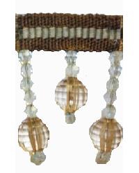 202145 Braid with Acrylic Beads Mink