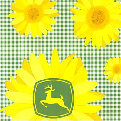 john deere,john deere tractor,john deere fabric,john deer,john deere fabrics,quilting fabric,john deere quilting fabric,foust textiles,29603-6470715,236943,John Deere Sunflowers Cotton