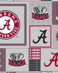 Alabama Crimson Tide Back to School Fleece by  Foust Textiles Inc. 