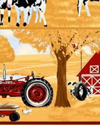 Farmall Tractor Scenic Border Wheat New 2010