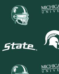 Michigan State Spartans Fleece by  Foust Textiles Inc. 