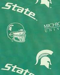 Michigan State Spartans Fleece by  Foust Textiles Inc. 